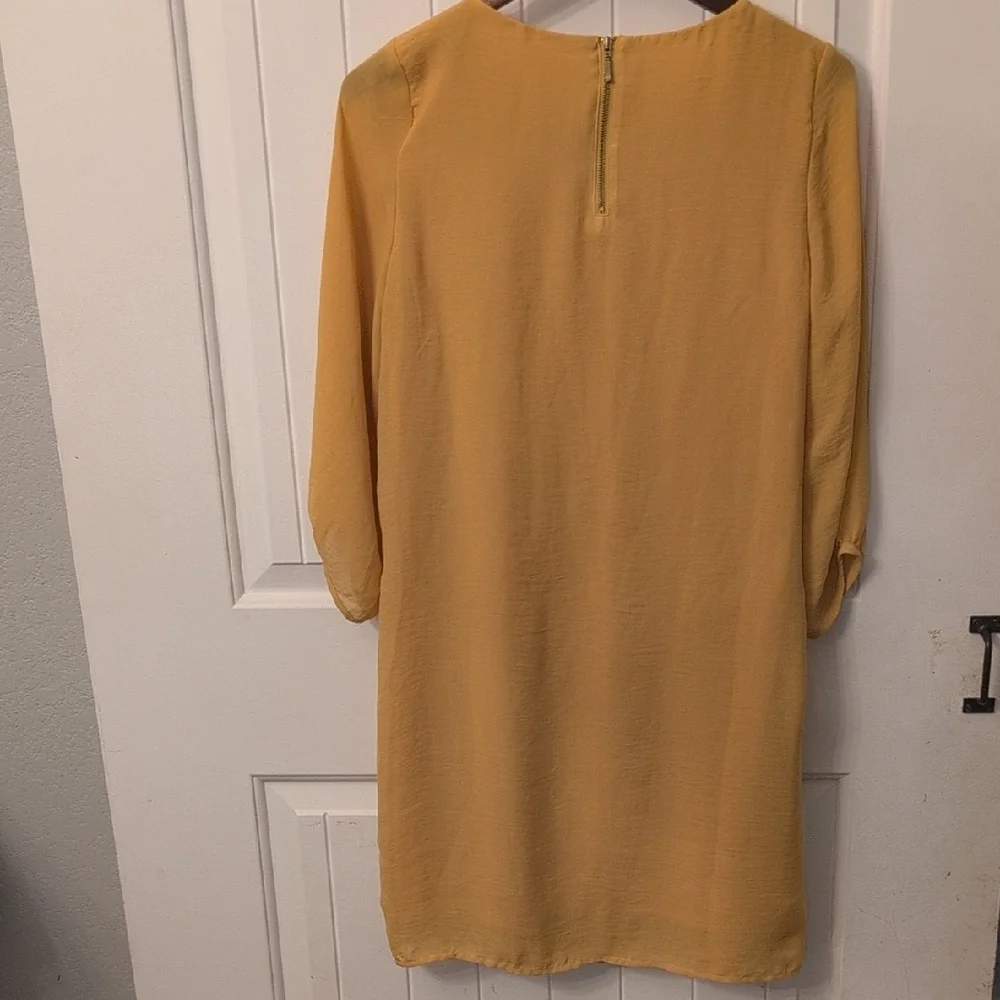 H&M Apricot Long Sleeve Dress